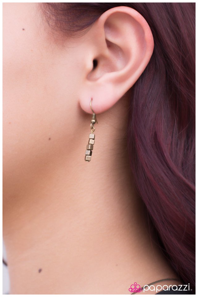 Paparazzi ♥ The Bold and The Beautiful - Brass ♥ Necklace