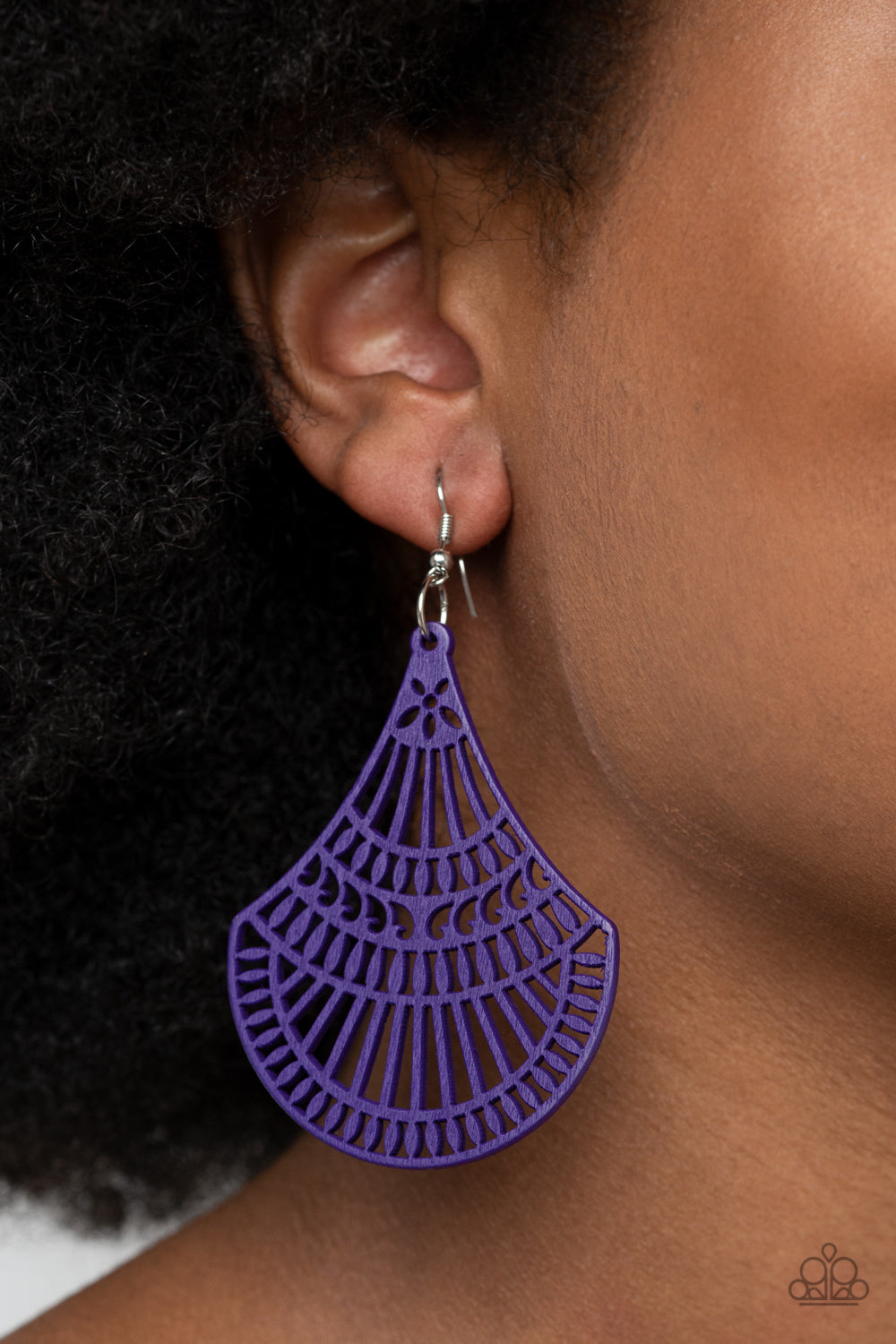 Paparazzi ♥ Tropical Tempest - Purple ♥  Earrings