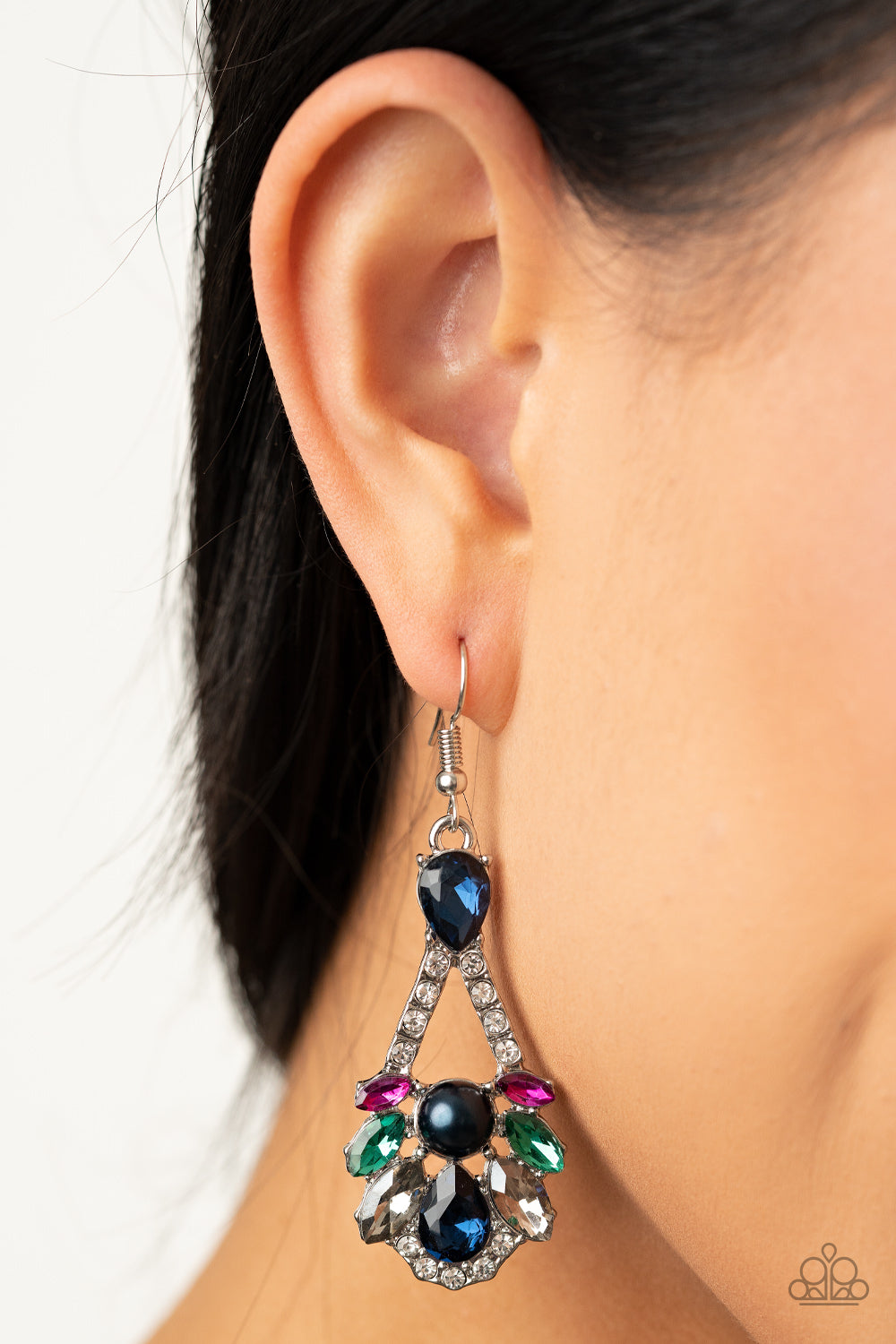 Paparazzi ♥ Prismatic Presence - Mutli ♥  Earrings