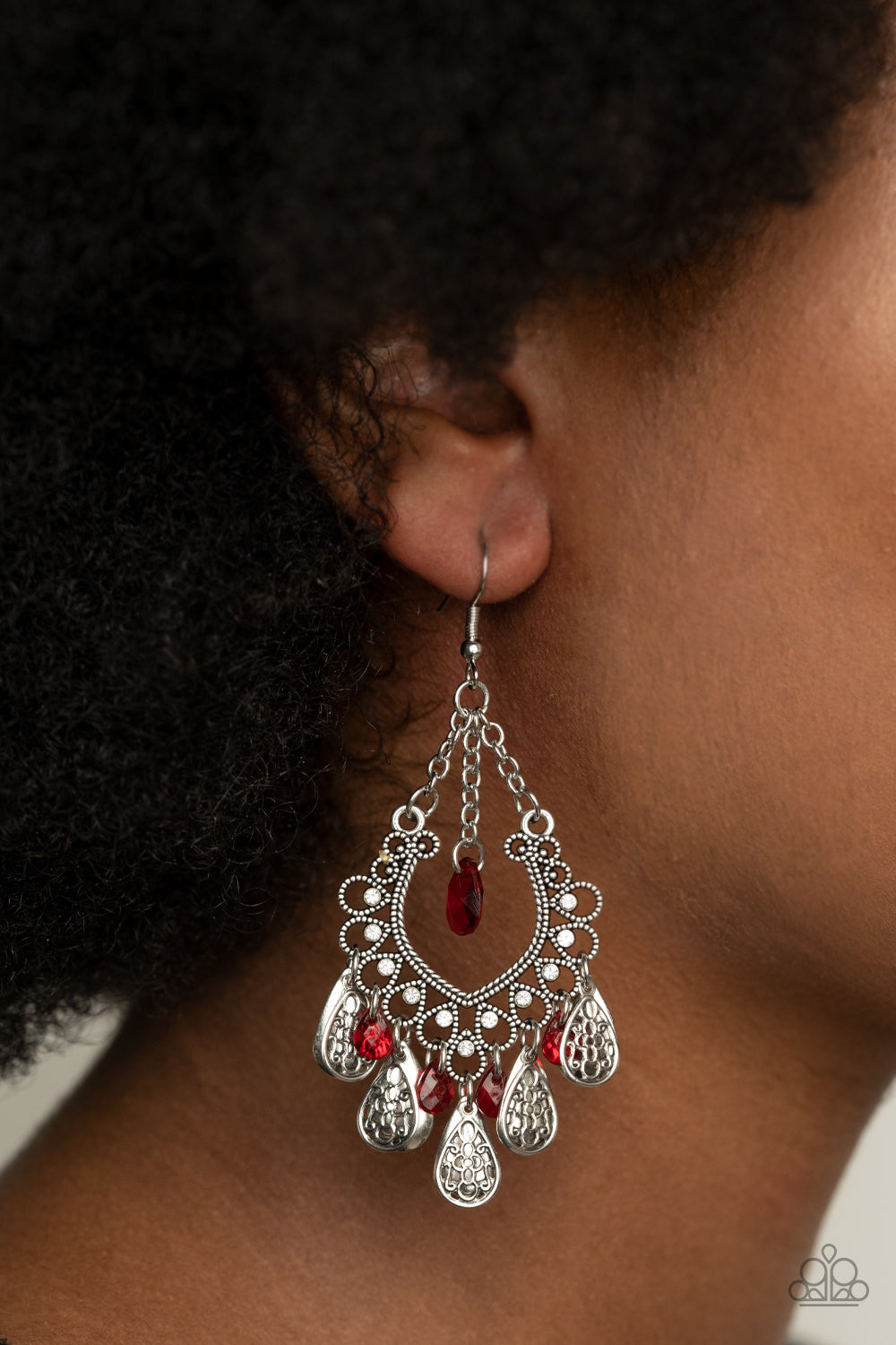 Paparazzi ♥ Musical Gardens - Red ♥  Earrings
