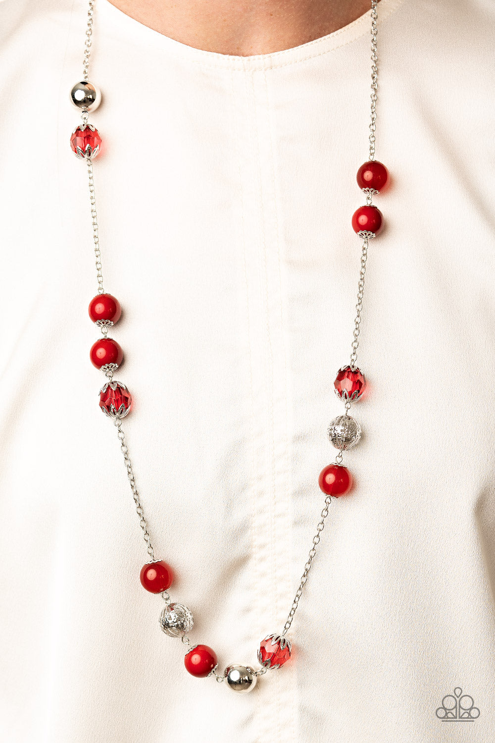 Paparazzi ♥ Fruity Fashion - Red ♥  Necklace