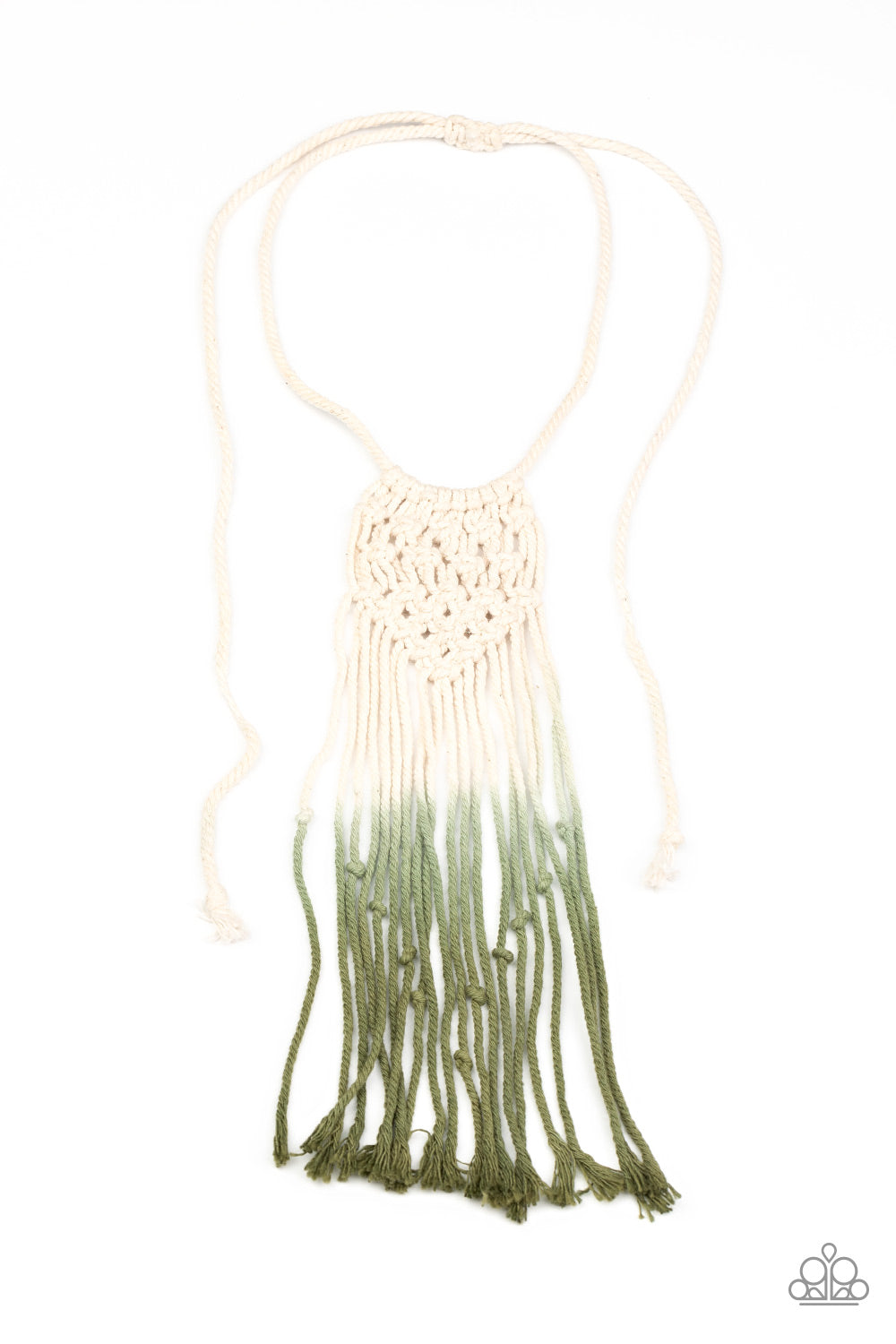 Paparazzi ♥ Surfin The Net - Green ♥  Necklace