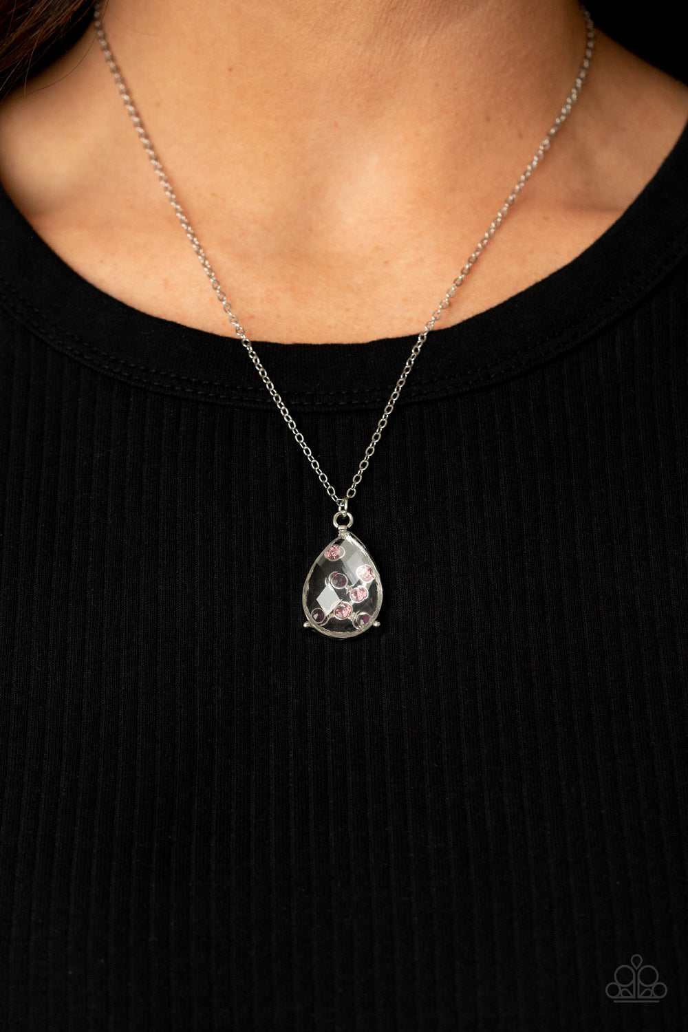 Paparazzi ♥ Stormy Shimmer - Purple ♥  Necklace