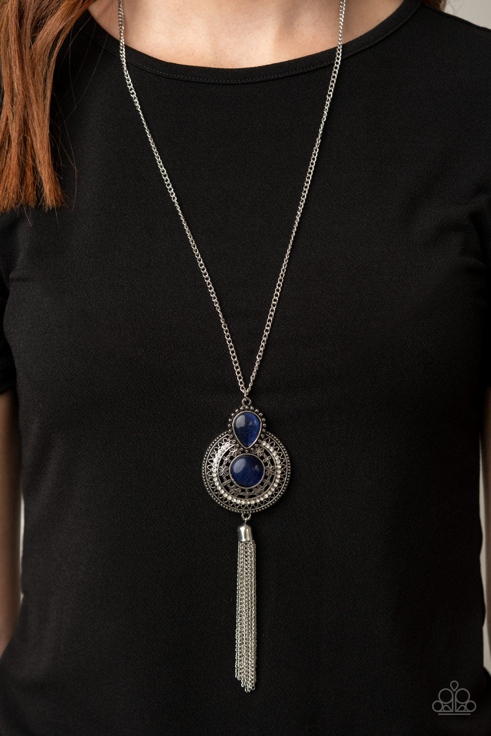 Paparazzi ♥ Mountain Mystic - Blue ♥  Necklace