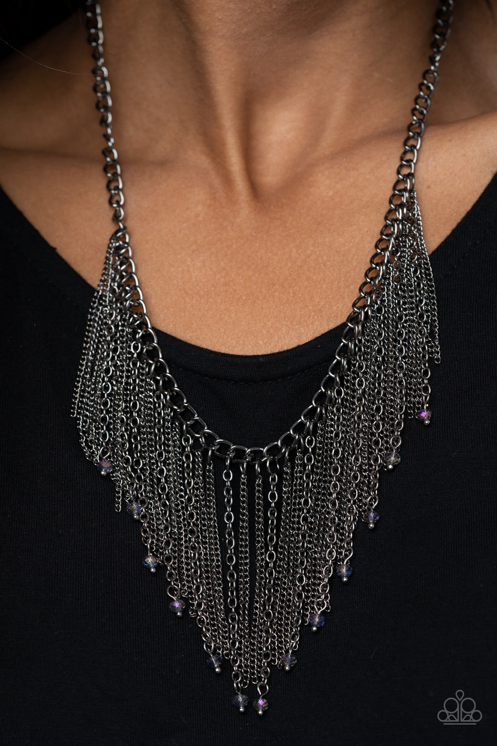 Paparazzi ♥ Cue The Fireworks - Multi ♥  Necklace