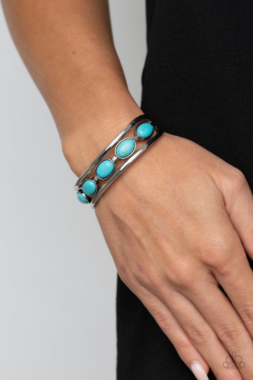 Paparazzi ♥ River Rock Canyons - Blue ♥  Bracelet