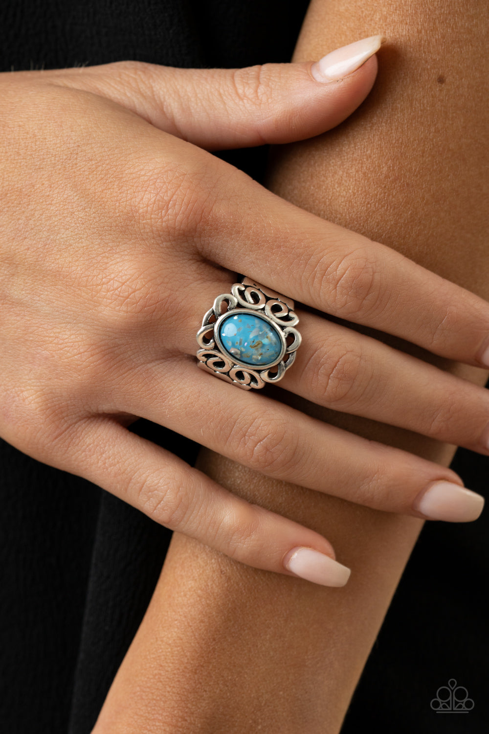 Paparazzi ♥ Straight To The POP! - Blue ♥  Ring