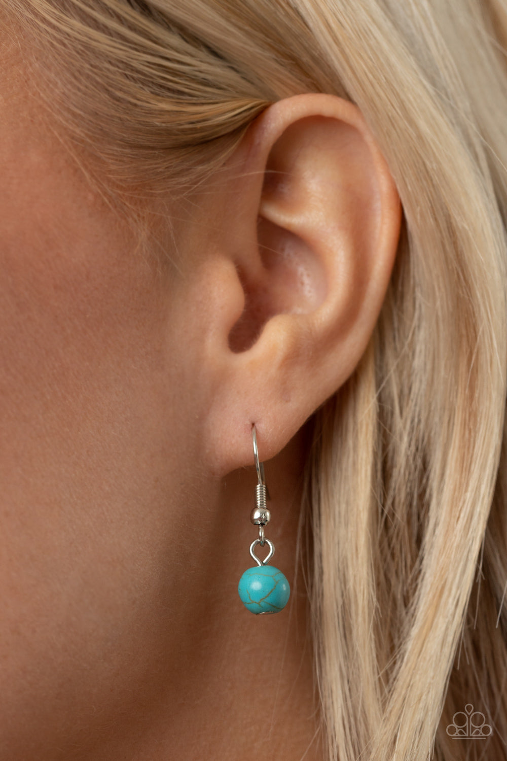 Paparazzi ♥ Homespun Remedy - Blue ♥  Lanyard