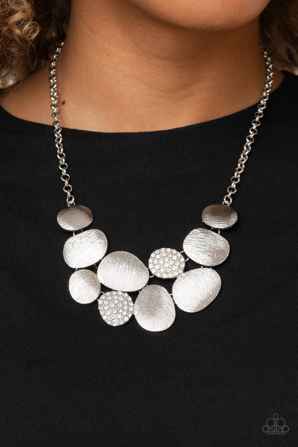 Paparazzi ♥ A Hard LUXE Story - White ♥  Necklace