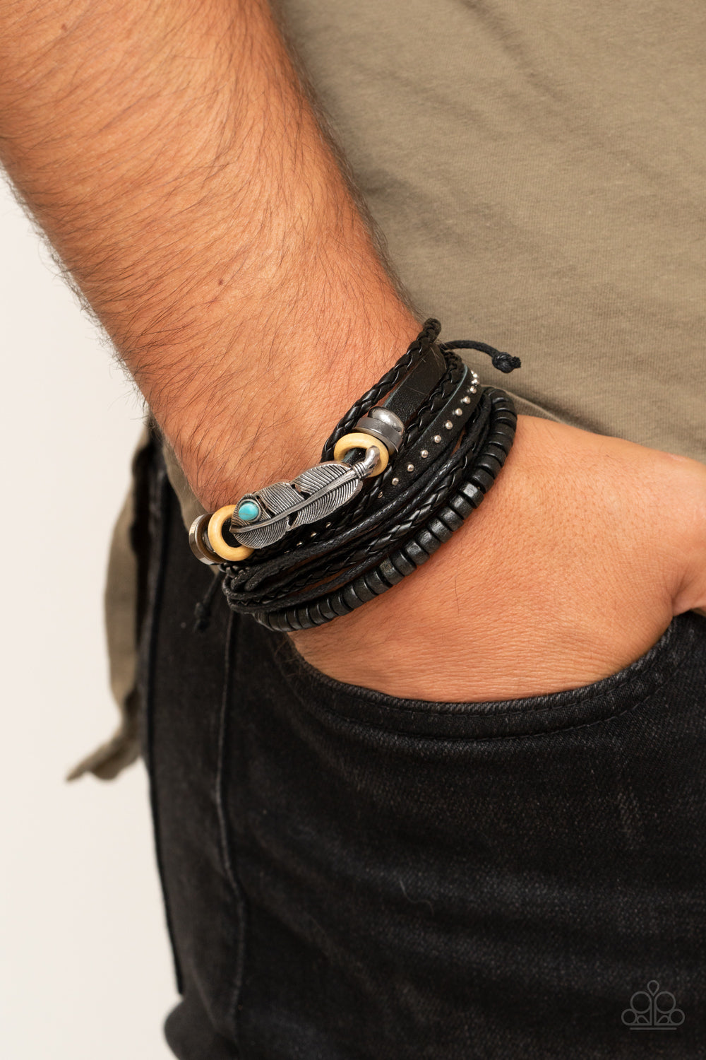 Paparazzi ♥ Quill Quarry - Blue ♥  Bracelet