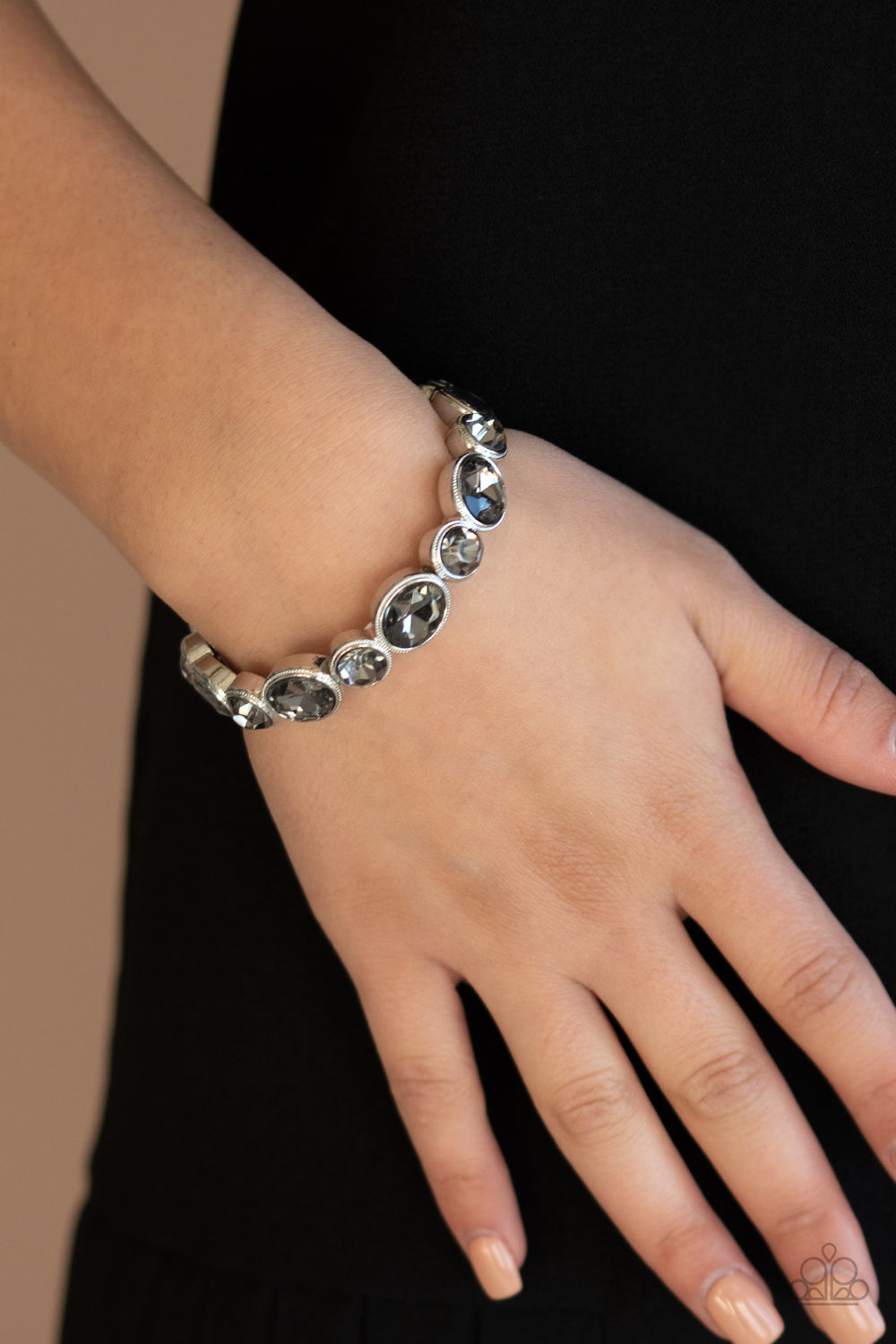 Paparazzi ♥ Still GLOWING Strong - Silver ♥  Bracelet