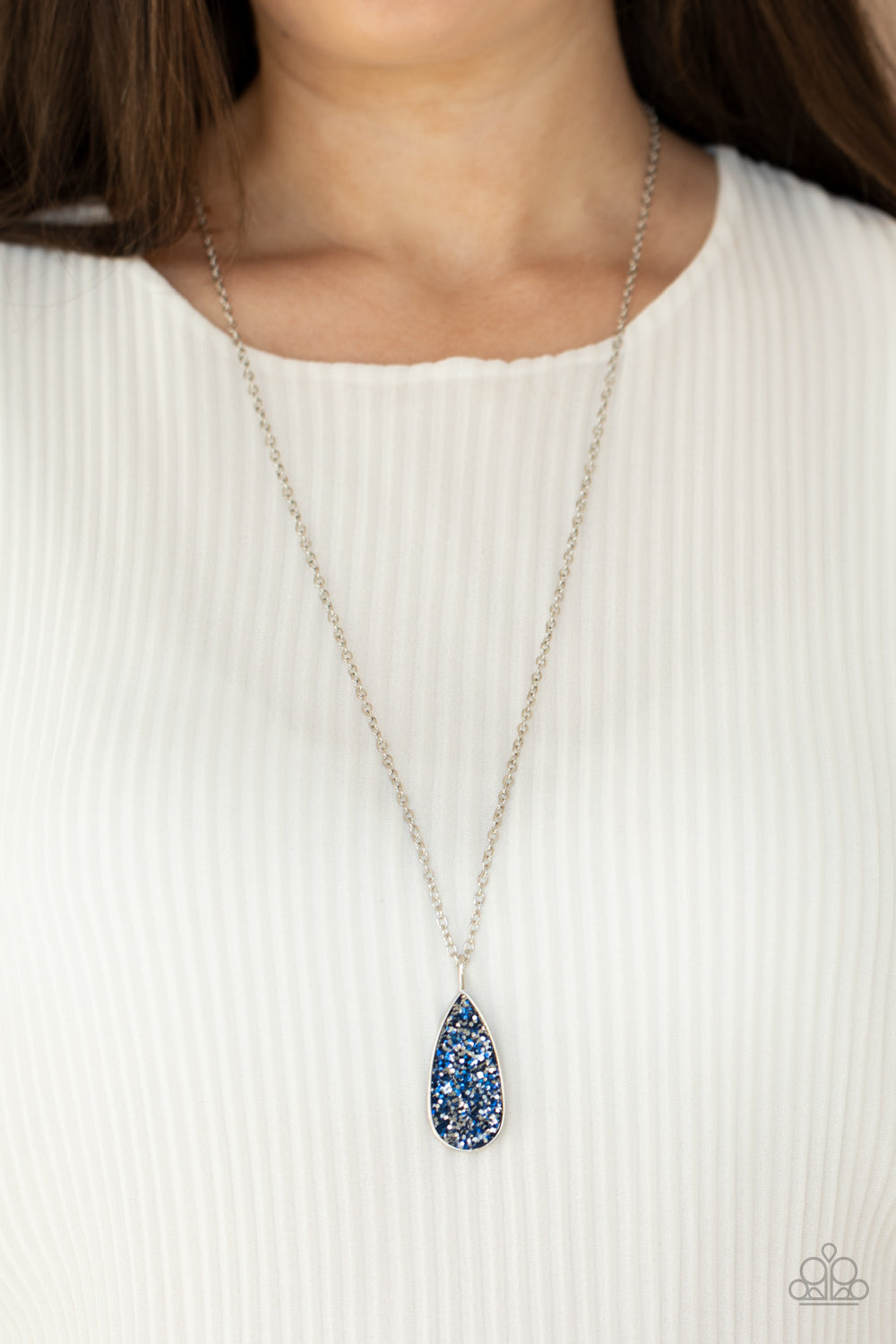 Paparazzi ♥ Daily Dose of Sparkle - Blue ♥  Necklace