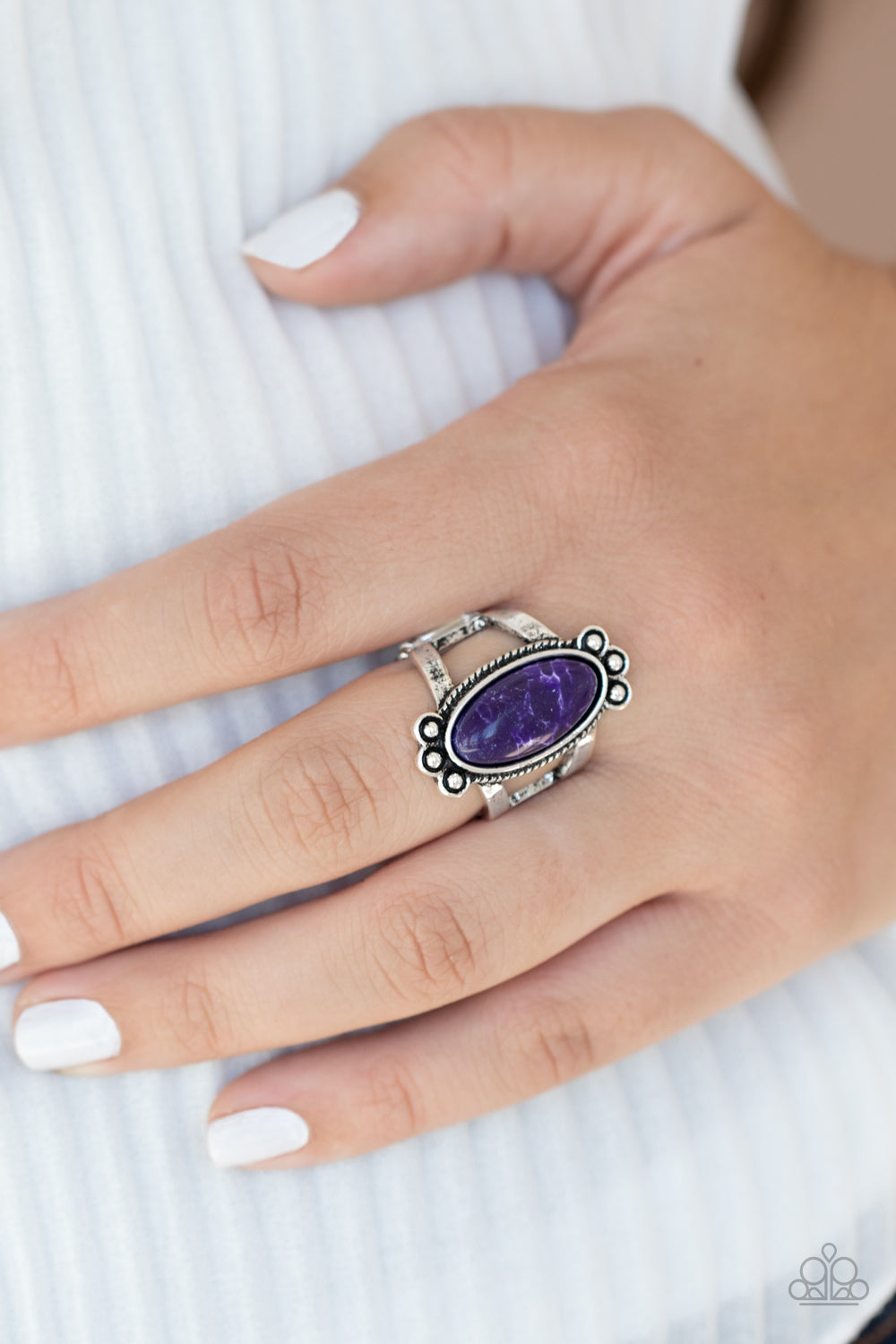 Paparazzi ♥ Psychedelic Deserts - Purple ♥  Ring