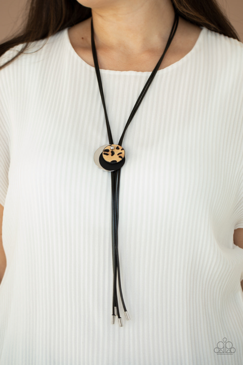 Paparazzi ♥ Im FELINE Good - Black ♥  Necklace