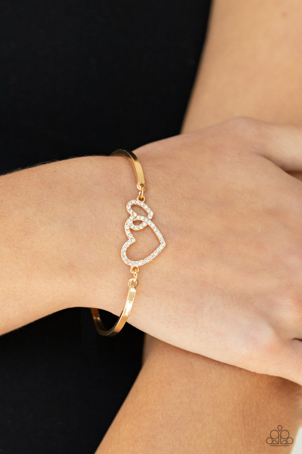 Paparazzi ♥ Cupid is Calling - Gold ♥  Bracelet