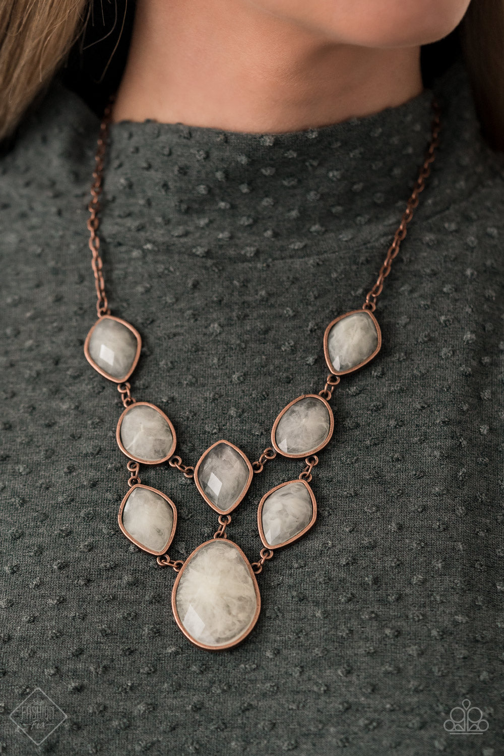 Paparazzi ♥ Opulently Oracle - Copper ♥  Necklace