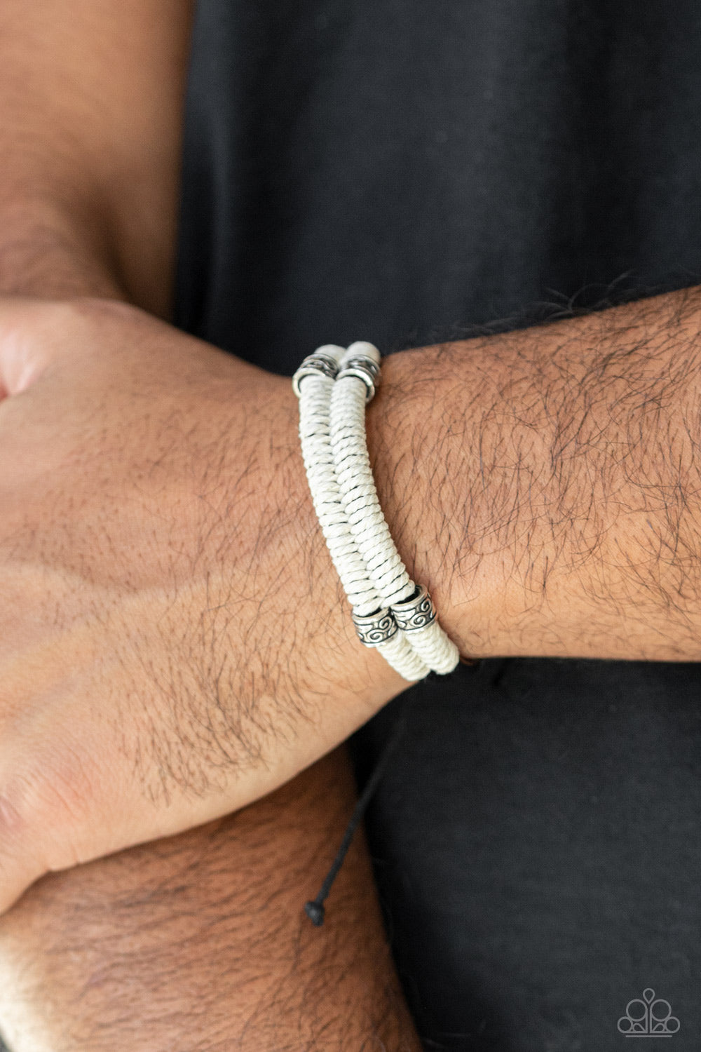 Paparazzi ♥ Island Renegade - Black ♥  Bracelet