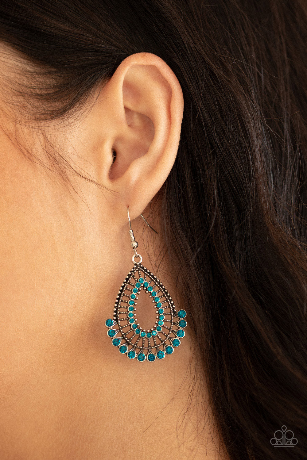 Paparazzi ♥ Castle Collection - Blue ♥  Earrings