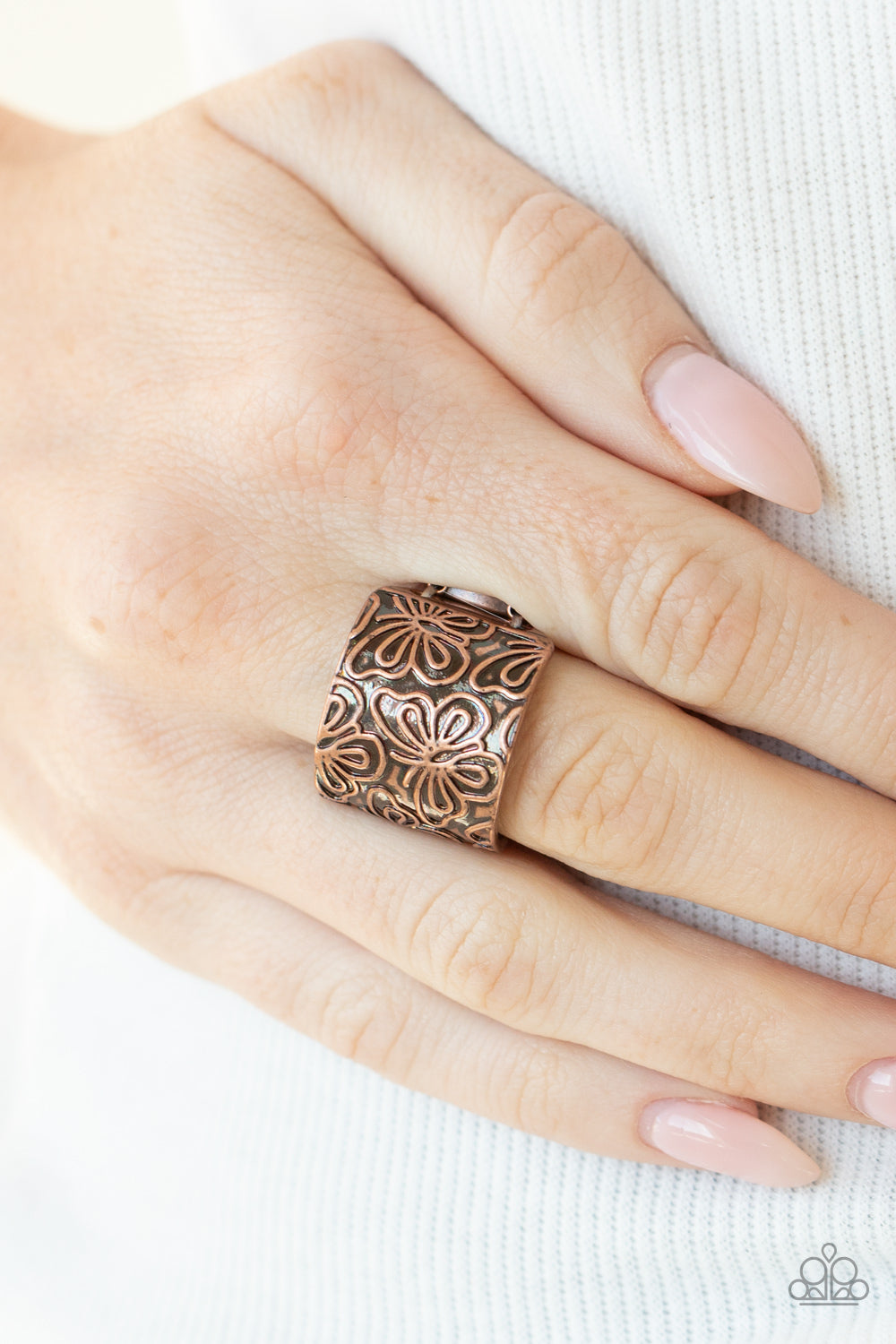 Paparazzi ♥ Butterfly Bayou - Copper ♥  Ring