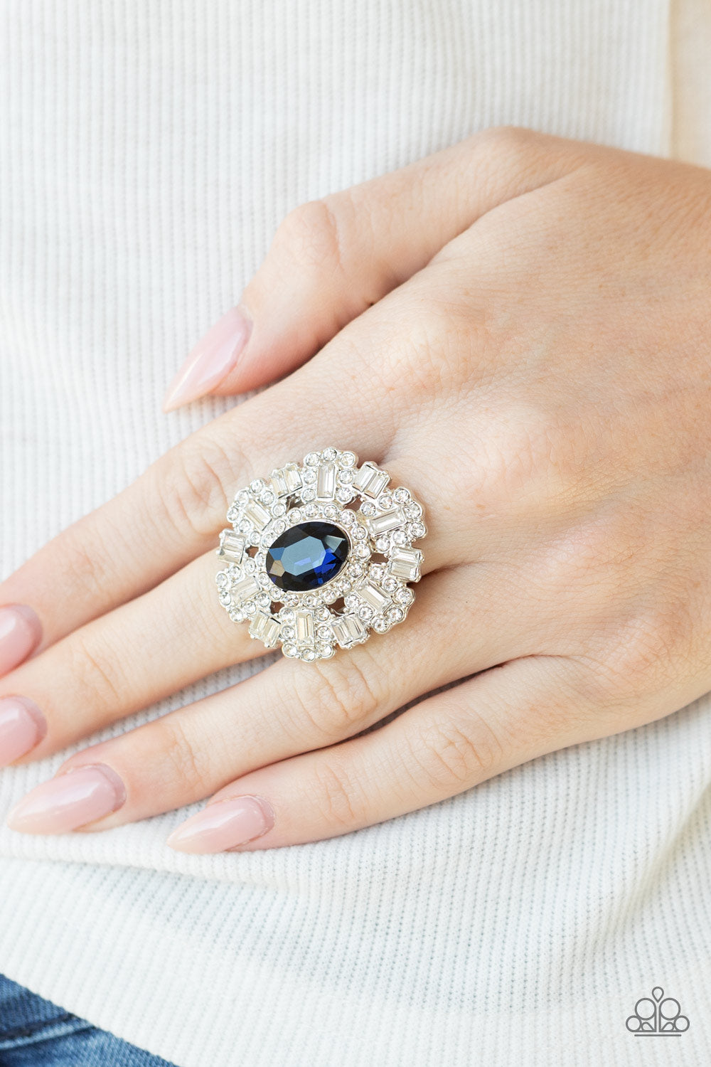 Paparazzi ♥ Iceberg Ahead - Blue ♥  Ring
