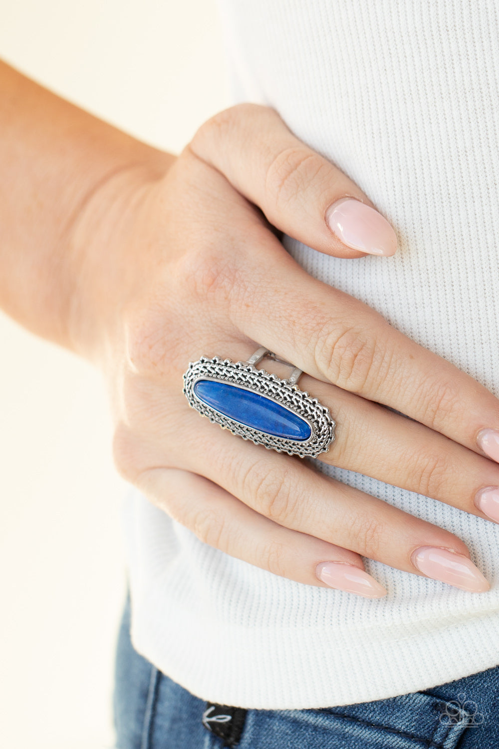 Paparazzi ♥ Mystical Mecca - Blue ♥  Ring