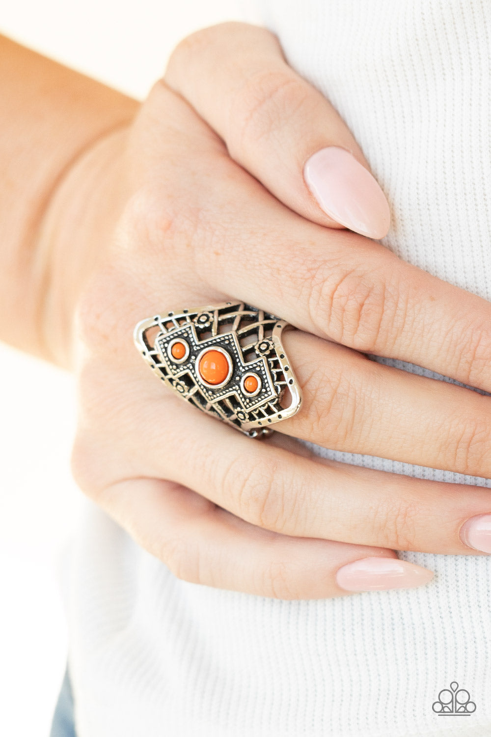 Paparazzi ♥ Desert Dreamland - Orange ♥  Ring