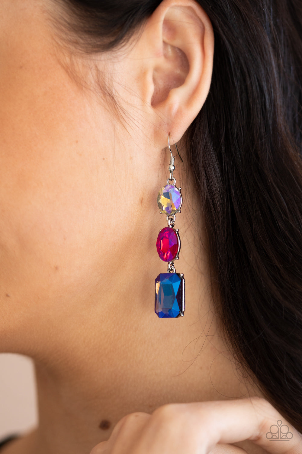 Paparazzi ♥ Dripping In Melodrama - Multi ♥  Earrings