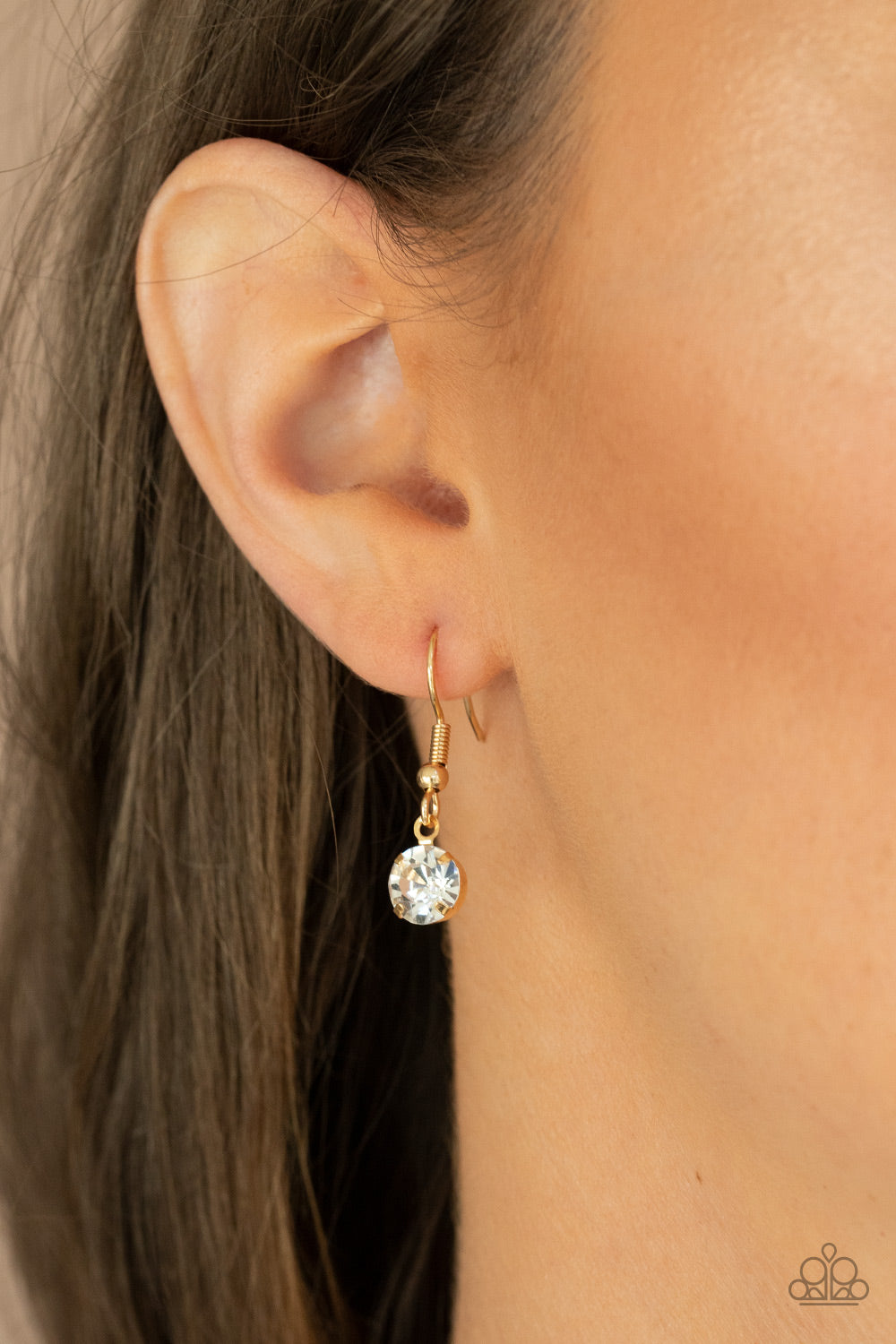 Paparazzi ♥ Flaunt Your Fringe - Gold ♥  Necklace