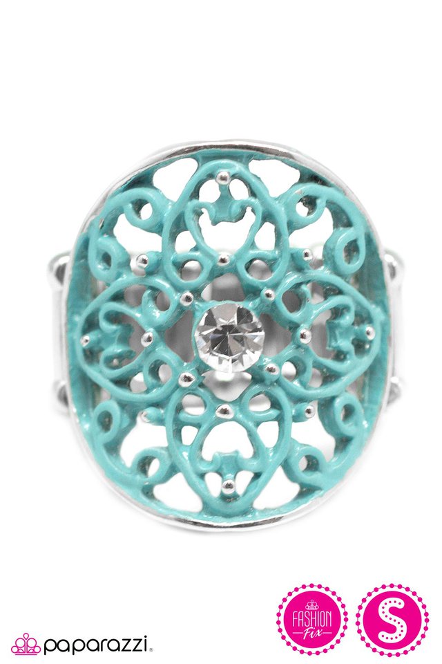 Paparazzi ♥ True North - Blue ♥ Ring