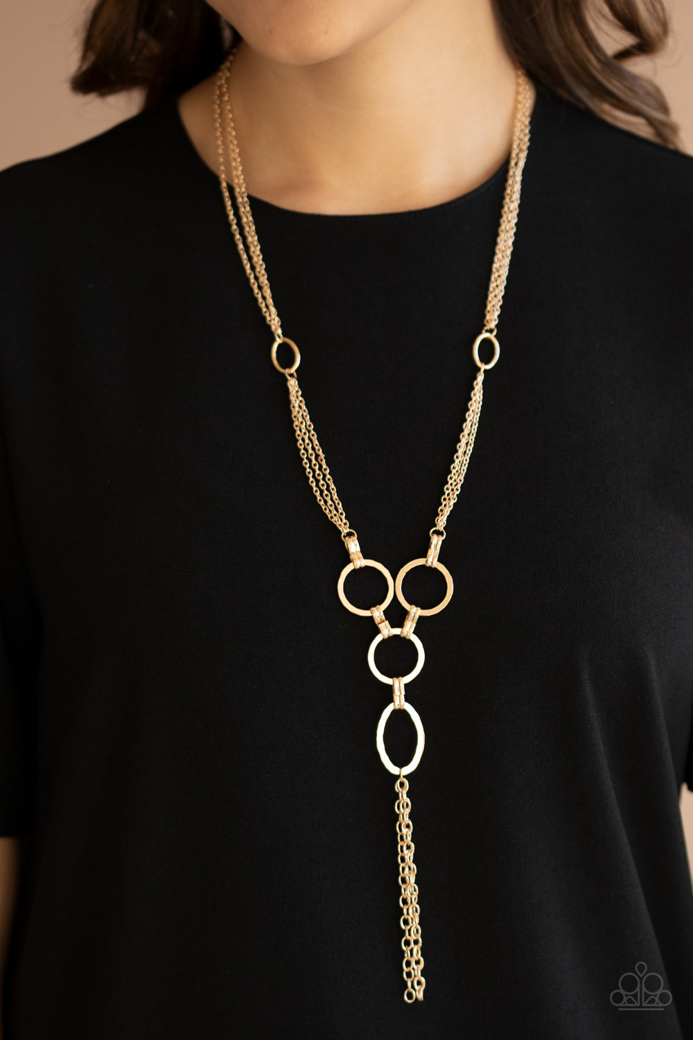Paparazzi ♥ Metro Mechanics - Gold ♥  Necklace