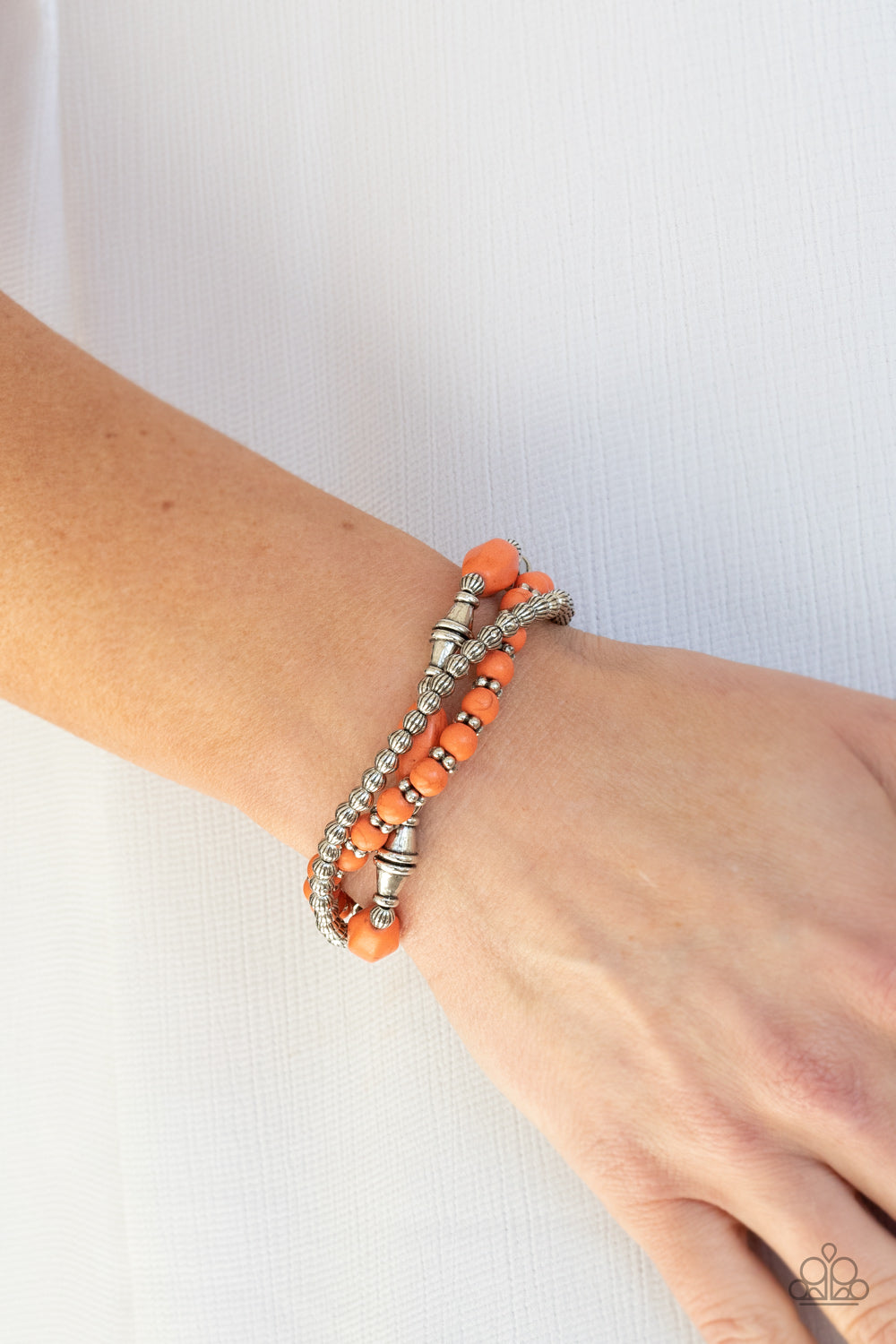 Paparazzi ♥ Sahara Sanctuary - Orange ♥  Bracelet
