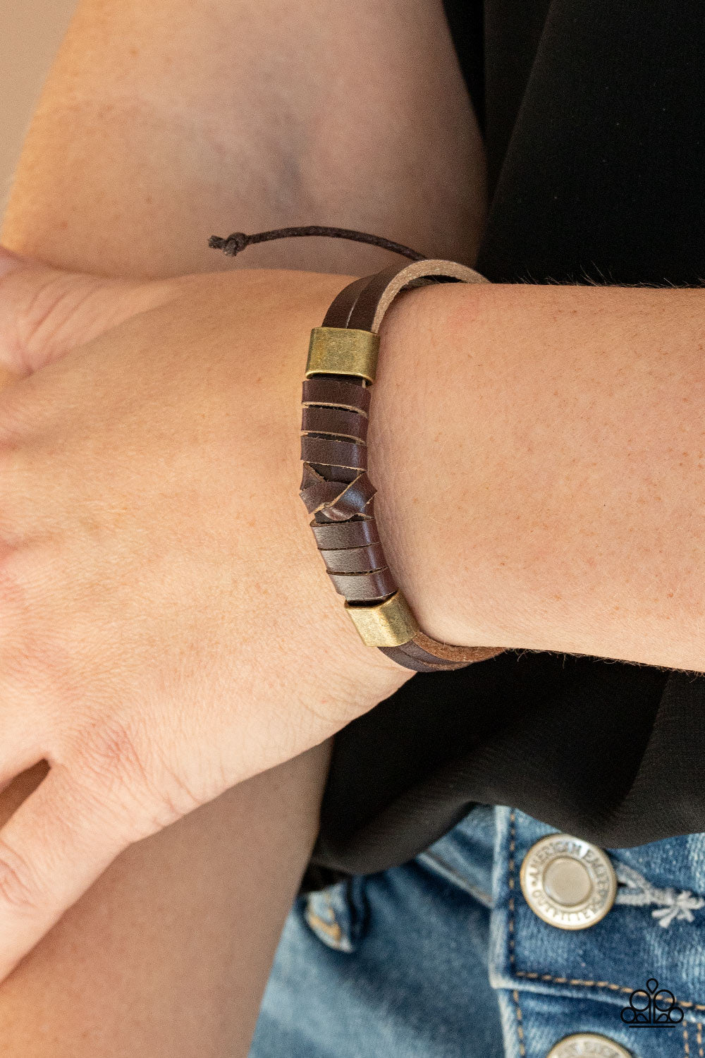 Paparazzi ♥ Drifter Decor - Brown ♥  Bracelet