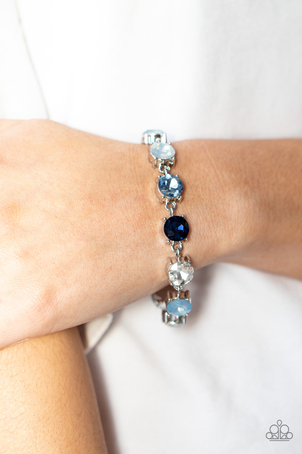 Paparazzi ♥ Celestial Couture - Blue ♥  Bracelet