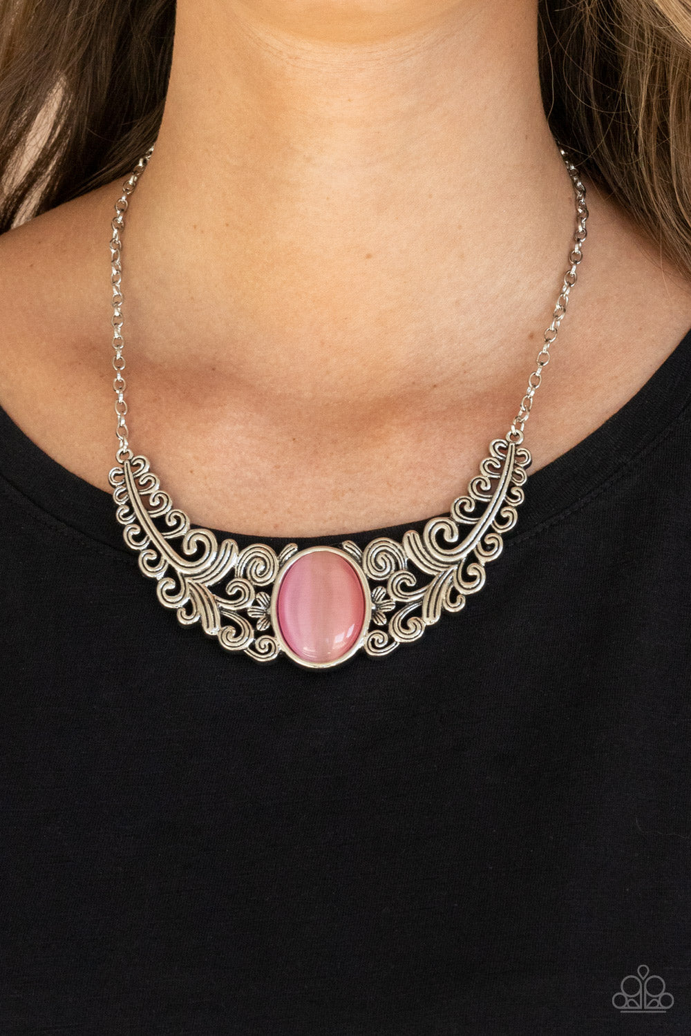 Paparazzi ♥ Celestial Eden - Pink ♥  Necklace