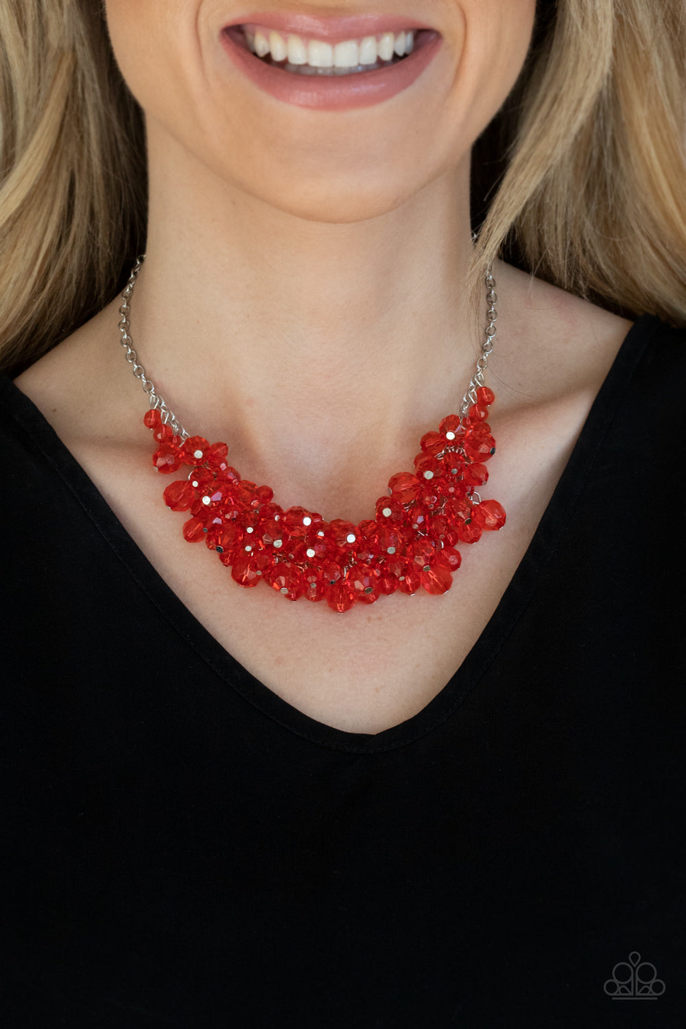 Paparazzi ♥ Let The Festivities Begin - Red ♥  Necklace