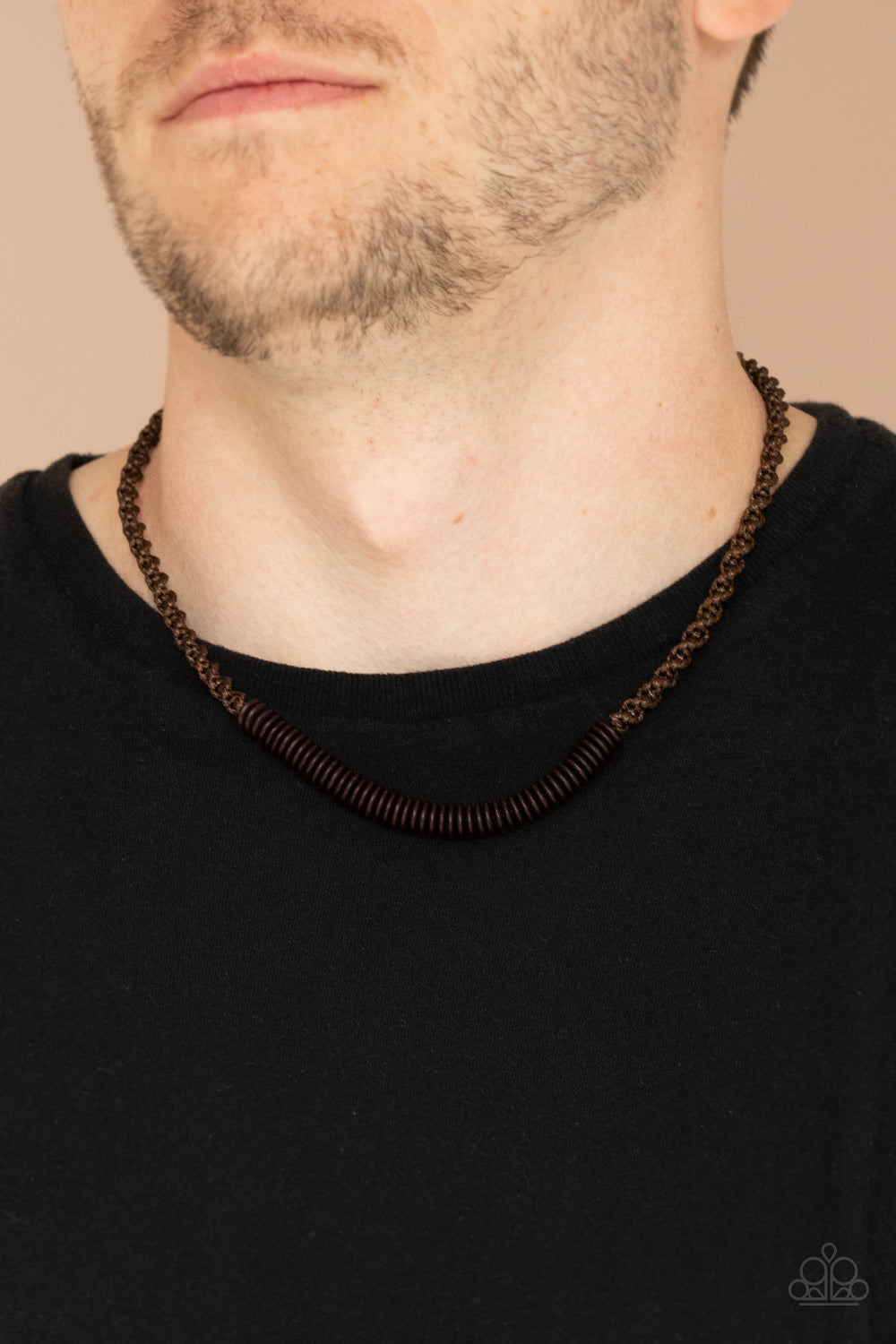 Paparazzi ♥ Plainly Primal - Brown ♥  Necklace