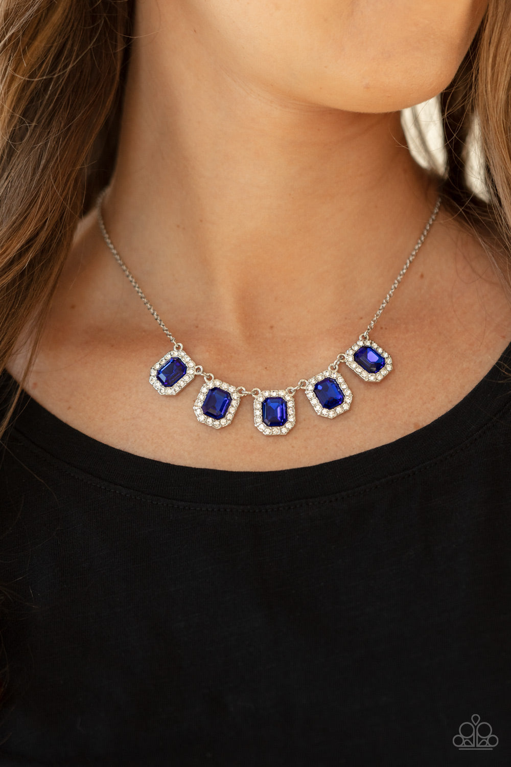 Paparazzi ♥ Next Level Luster - Blue ♥  Necklace