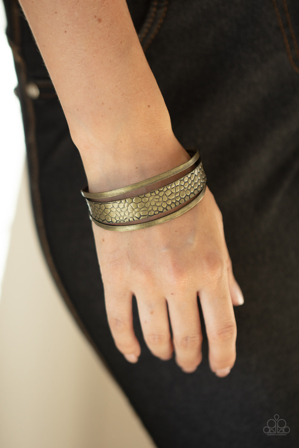Paparazzi ♥ Jungle Jingle - Brass ♥  Bracelet