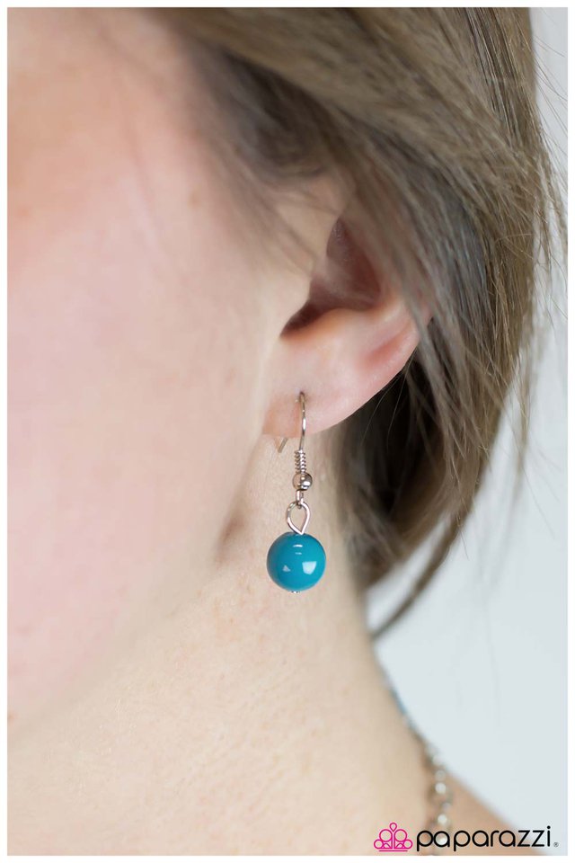 Paparazzi ♥ In Anticipation - Blue ♥ Necklace