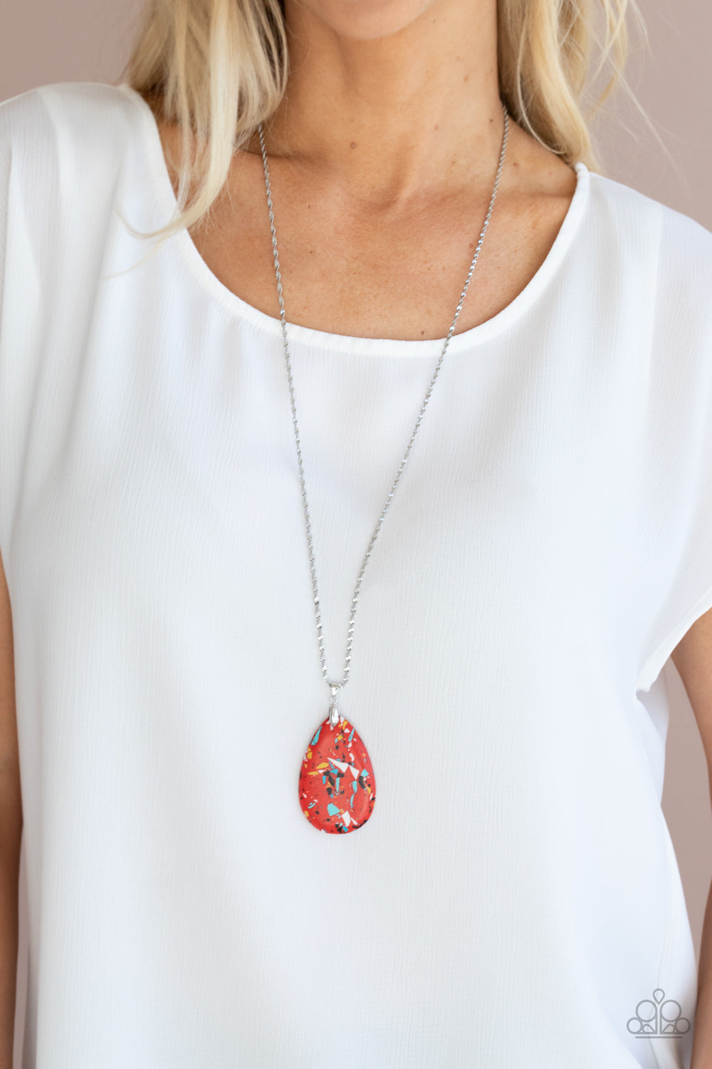Paparazzi ♥ Extra Elemental - Red ♥  Necklace