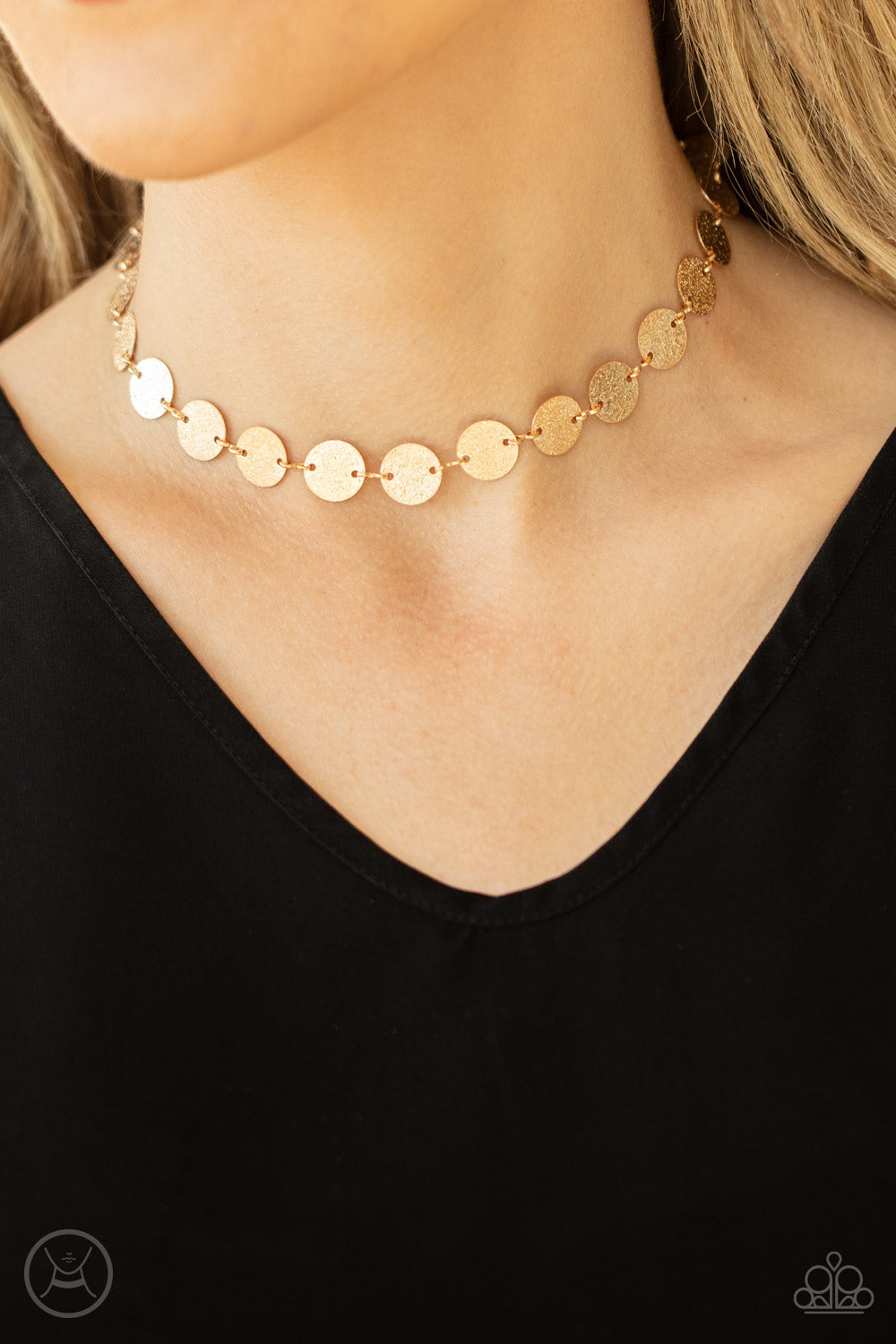 Paparazzi ♥ Reflection Detection - Gold ♥  Necklace