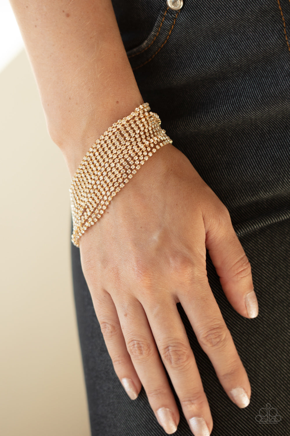 Paparazzi ♥ I Woke Up Like This - Gold ♥  Bracelet