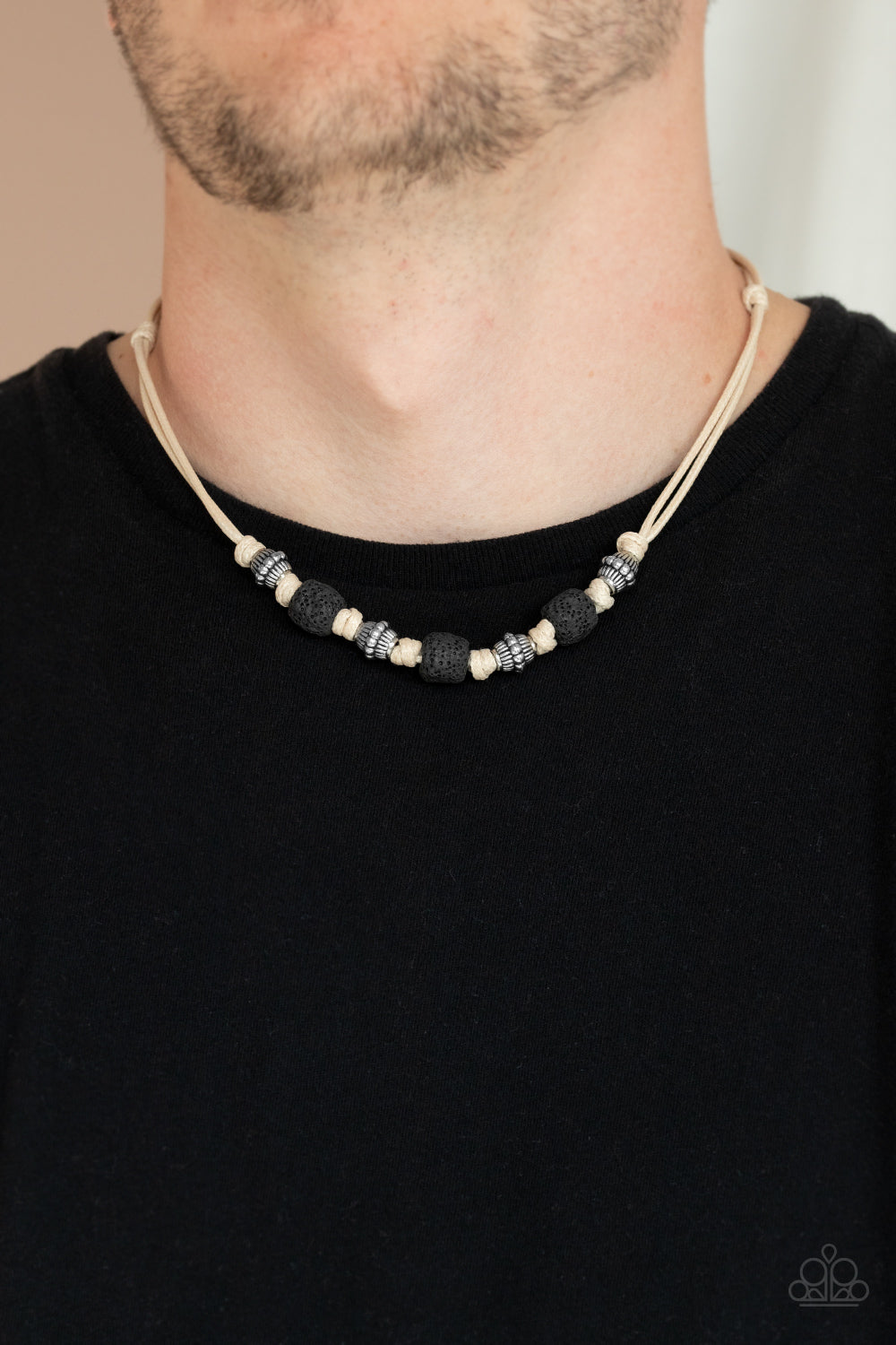 Paparazzi ♥ Island Quarry - Black ♥  Necklace