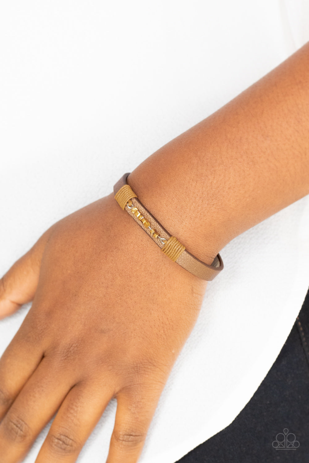 Paparazzi ♥ Worth The Hype - Copper ♥  Bracelet