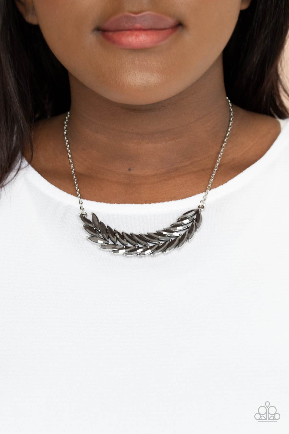 Paparazzi ♥ Flight of FANCINESS - Silver ♥  Necklace
