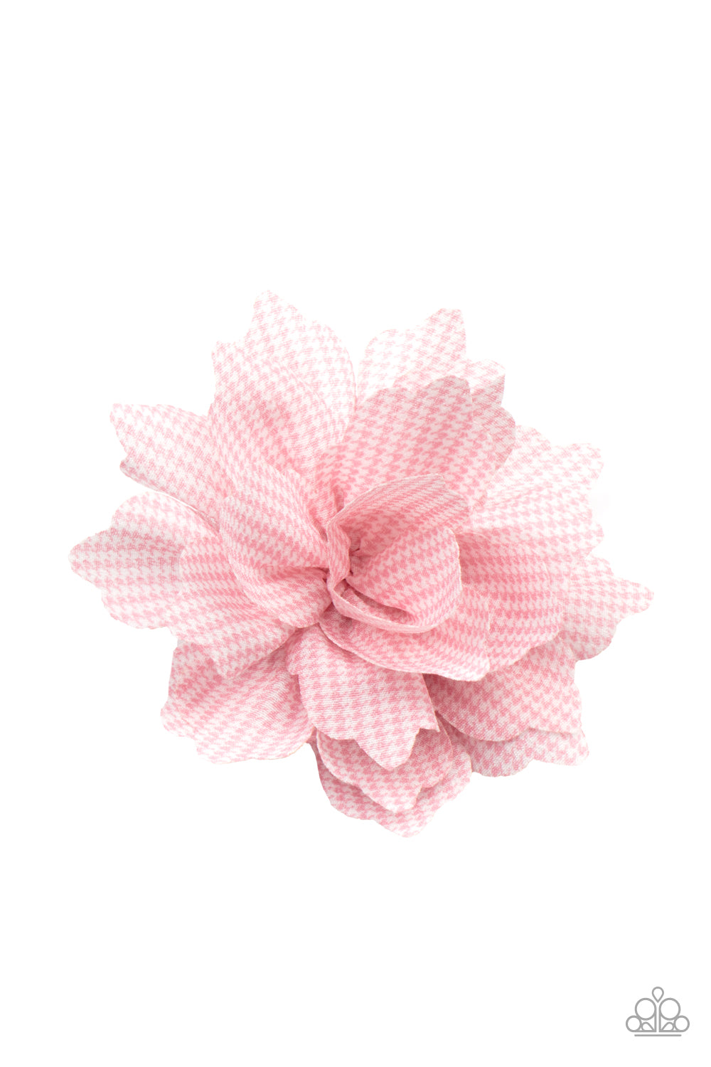 Paparazzi ♥ Plaid Prairies - Pink ♥  Hair Clip