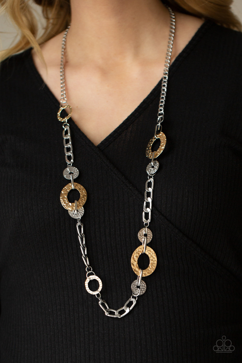 Paparazzi ♥ Mechanically Metro - Multi ♥  Necklace