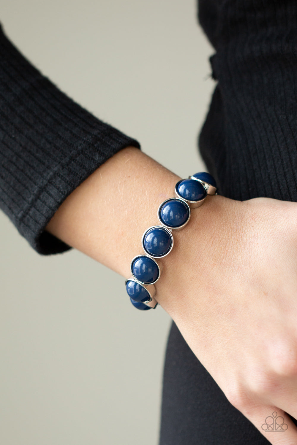 Paparazzi ♥ POP, Drop, and Roll - Blue ♥  Bracelet