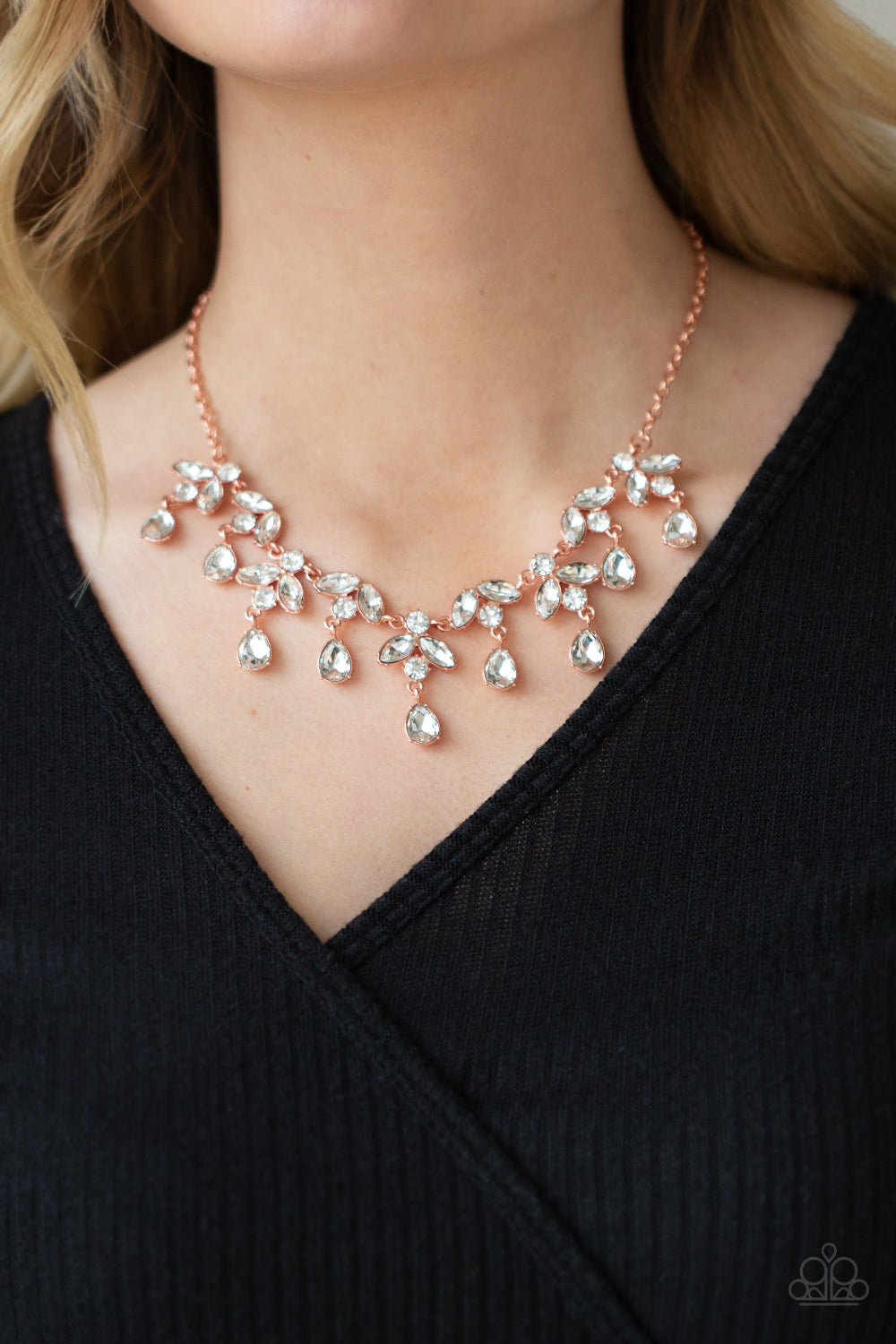 Paparazzi ♥ Vintage Royale - Copper ♥  Necklace