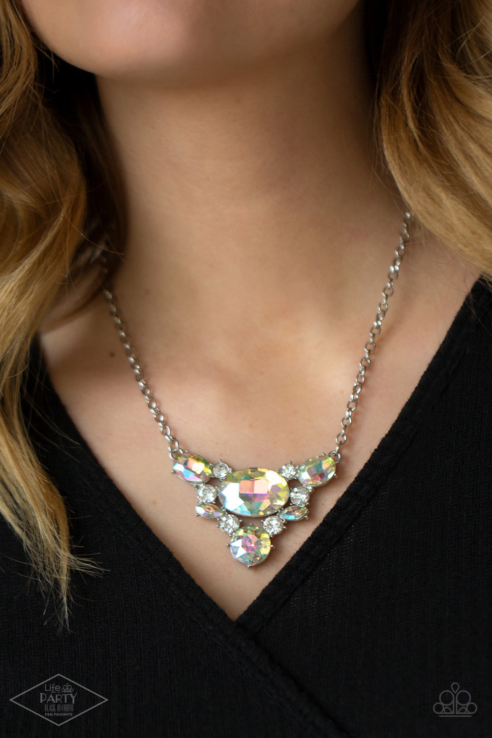 Paparazzi ♥ Cosmic Coronation - Multi ♥  Necklace